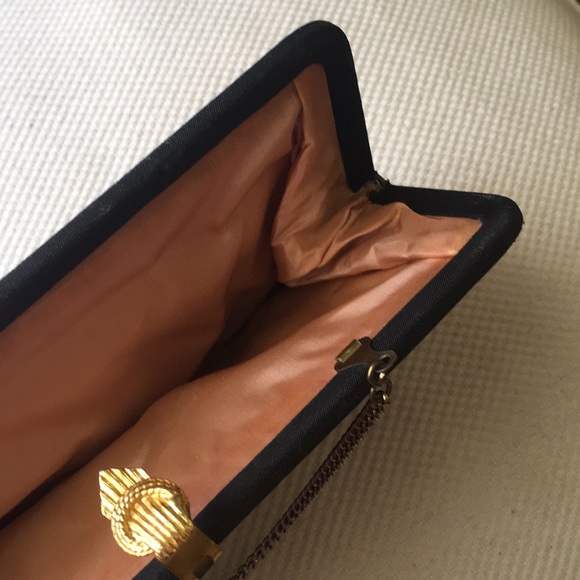 Vintage Black Purse - Picture 5 of 6